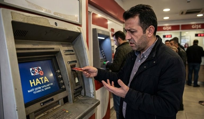 ATM'lerde bir devir resmen kapandı: Nakit çekmek isteyenler bu hatayla karşılaşıyor