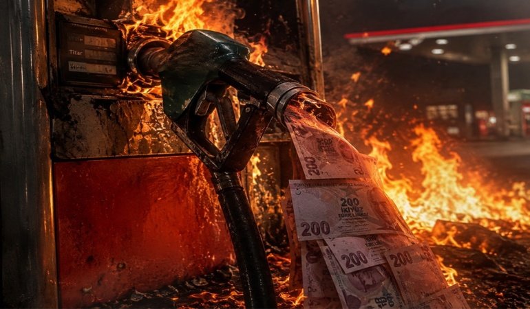 Akaryakıta bir zam daha geldi: Pompa alev alev