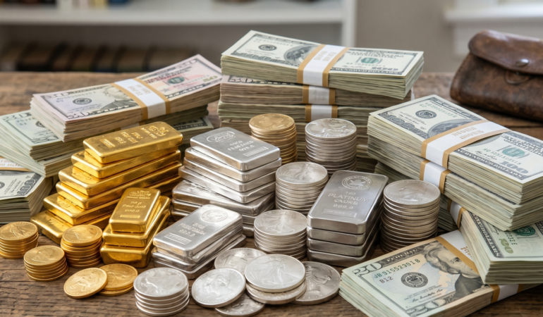 Altın ve gümüşten 5 trilyon dolarlık sıçrama