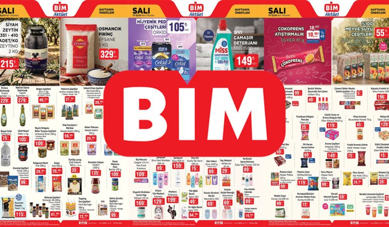 BİM'DE DEV İNDİRİM BAŞLIYOR: GIDA VE DETERJAN FİYATLARINDA BÜYÜK FIRSAT! (BİM 1-7 EYLÜL)