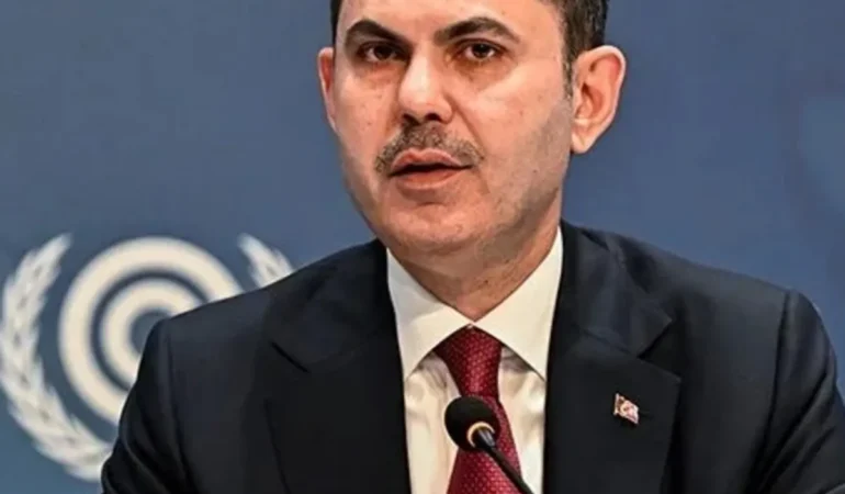 Bakan Kurum'dan COP31 mesajı: İklim değişikliği hepimizin ortak meselesi