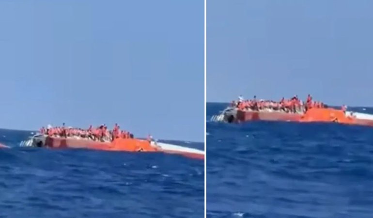 Girne Limanı açıklarındaki kazada arama-kurtarma çalışmaları sürüyor: Türkiye’den kapsamlı destek