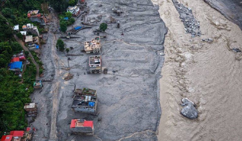 Nepal'deki selde hayatını kaybedenlerin sayısı 616'ya çıktı