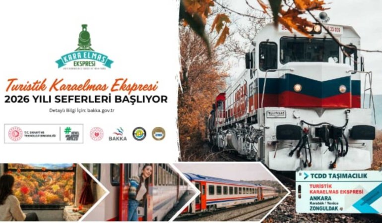 Turistik Karaelmas Ekspresi 2026 yılı seferlerine başlıyor