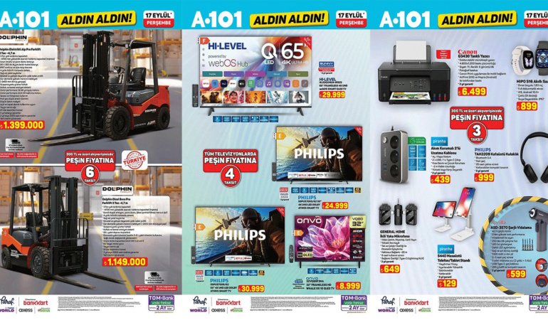 A101’DE BÖYLE İNDİRİM GÖRÜLMEDİ: FİYATLAR RESMEN ÇILDIRDI! (A101 17-23 EYLÜL)