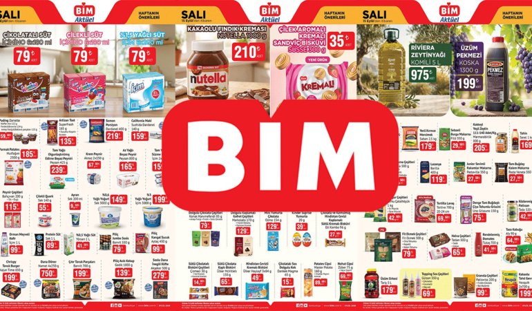 BİM’DE YENİ HAFTA SÜRPRİZİ! BU ÜRÜNLER RAFLARDA YERİNİ ALACAK (BİM 15-21 EYLÜL)