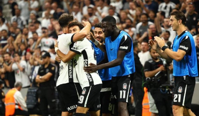 Beşiktaş'tan 6 sezon sonra 6 gollü galibiyet