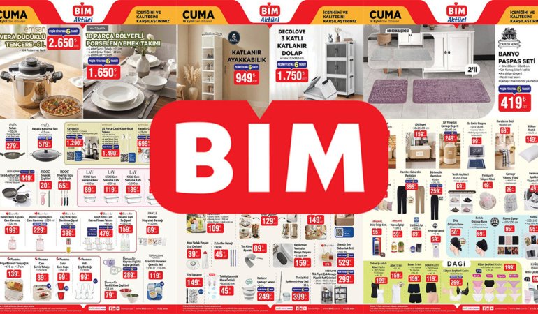 CUMA SATIŞTA! BİM’E EMSAN VERA DÜDÜKLÜ TENCERE GELİYOR! (BİM 18-24 EYLÜL)