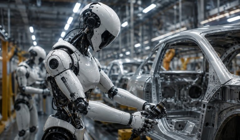 Dünyada fabrikalarda çalışan robot sayısı rekor kırdı