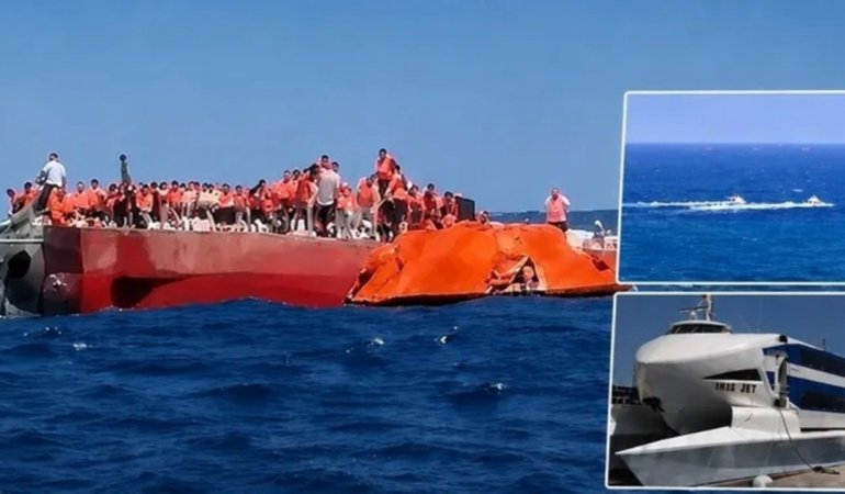Girne'deki feribot faciası: Bir kişinin daha cansız bedenine ulaşıldı