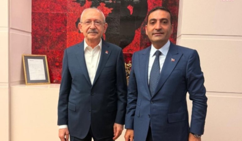 İnan Güney'den Kemal Kılıçdaroğlu'na ziyaret