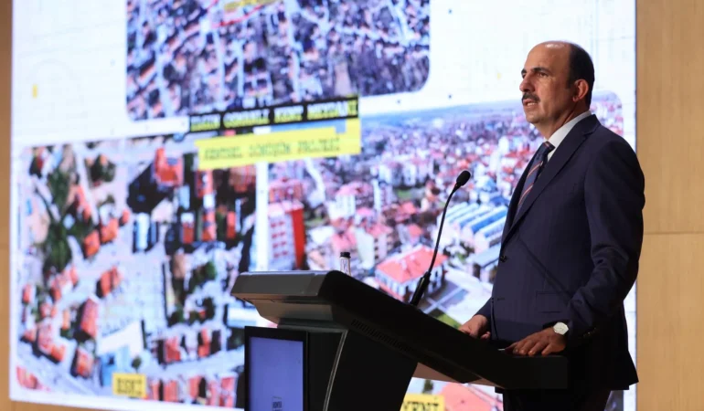 Konya'dan tarihi dönüşüm! 25,6 milyar TL'lik kentsel yatırım