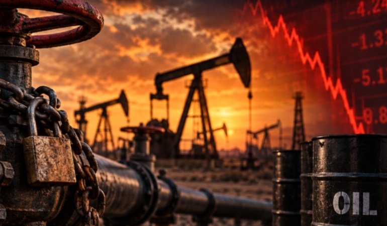 Piyasalar için kıyamet senaryosu gerçek oldu: Vanalar kapandı petrol üretimi durdu