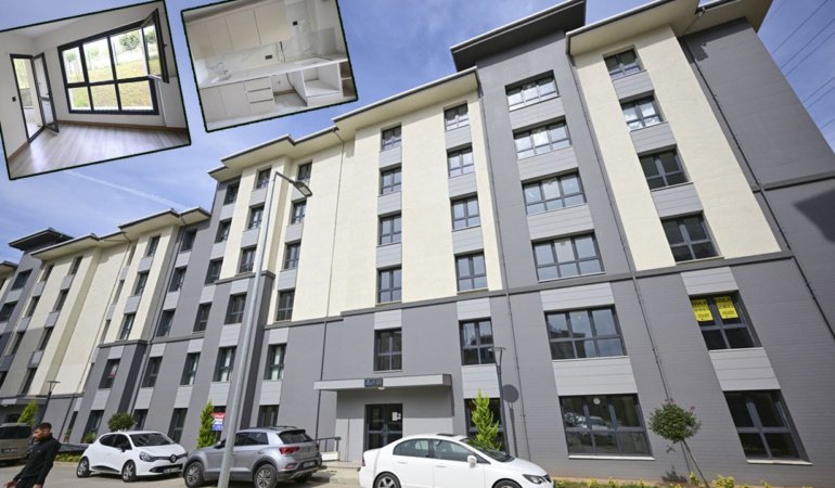 TOKİ'nin İstanbul'daki kiralık konutlarının içi dışı gösterildi! İşte Ataşehir'deki örnek evler