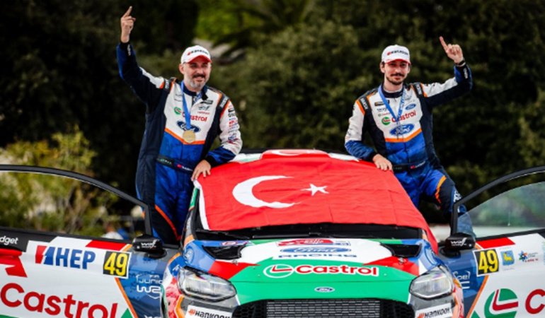 Türkiye'de bir ilk… Ali Türkkan, 2026 Dünya Gençler Ralli Şampiyonu oldu