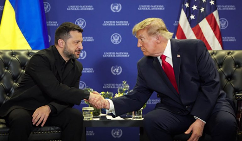 Zelenskiy, Trump ile görüştü: Savaş kış gelmeden bitmeli