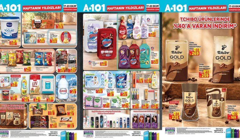 A101 17 EKİM KATALOĞU! 17 EKİM'DE A101'DE NELER VAR? HANGİ ÜRÜNLER İNDİRİME GİRDİ? (A101 17-23 EKİM)