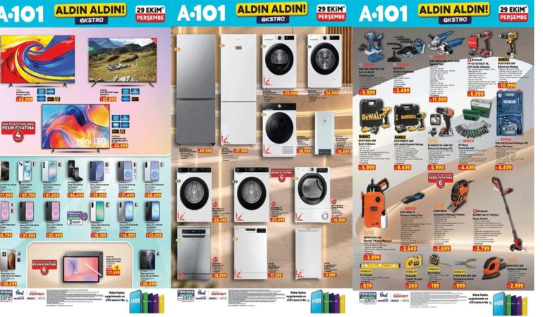 A101 EKSTRA AFİŞ: HAFTANIN YENİ İNDİRİMLERİ | A101'DE BU HAFTA NELER VAR? (A101 29 EKİM-4 KASIM)