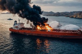 BAE-Basra-Korfezi039nde-yanan-bir-petrol-tankerindeki-22-kisilik-murettebati-kurtardi-featured