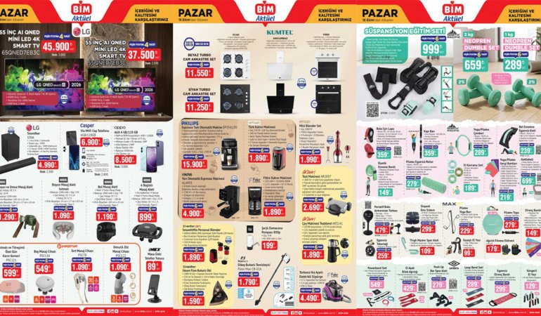 BİM’E CASPER M45 CEP TELEFONU GELİYOR! (BİM 18-24 EKİM)