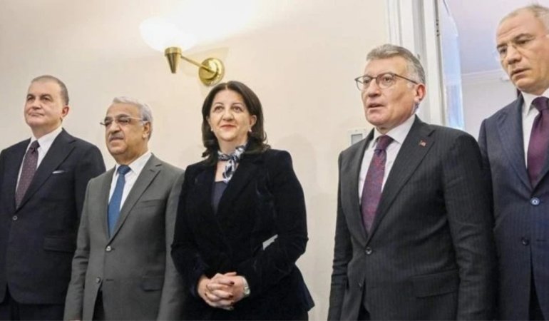 DEM Parti İmralı Heyeti’nin turları devam ediyor: AK Parti ile görüştü