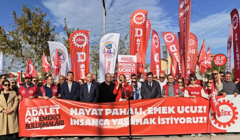 DİSK: En adaletsiz vergi sistemi Türkiye’de