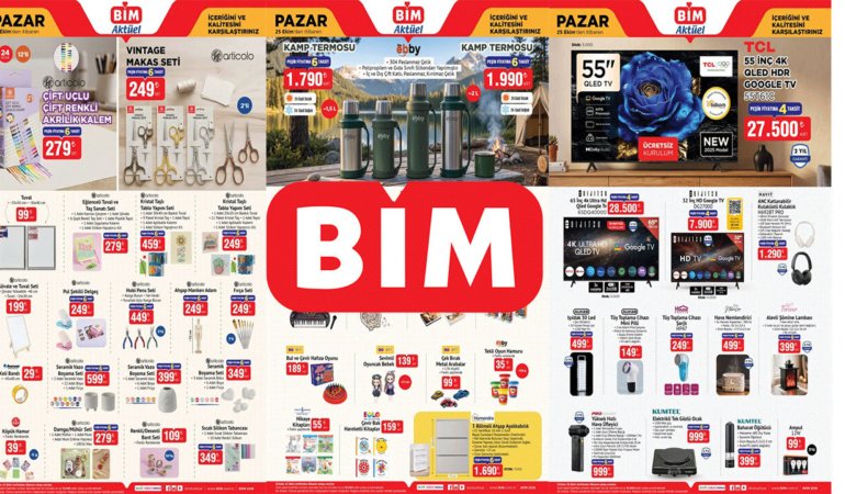EVDE SİNEMA KEYFİ BAŞLIYOR! BİM’E GOOGLE TV’LER GELİYOR (BİM 25-31 EKİM)