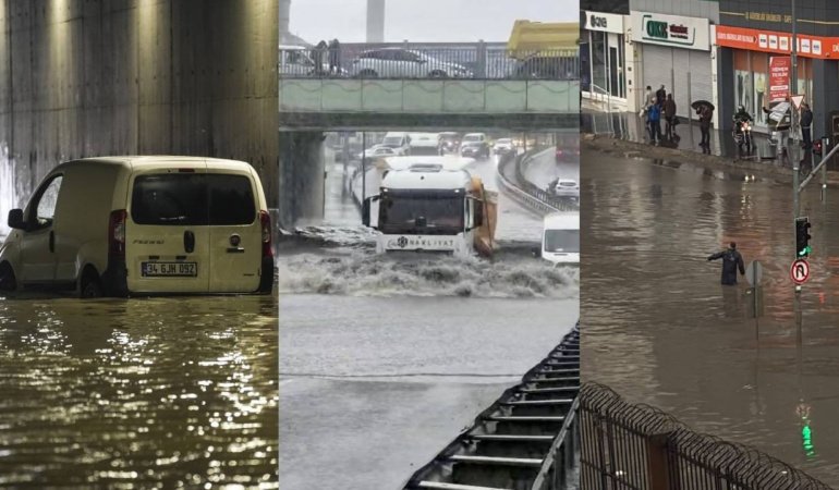 İstanbul'da rekor yağış: İşte eğitime ara verilen üniversiteler…