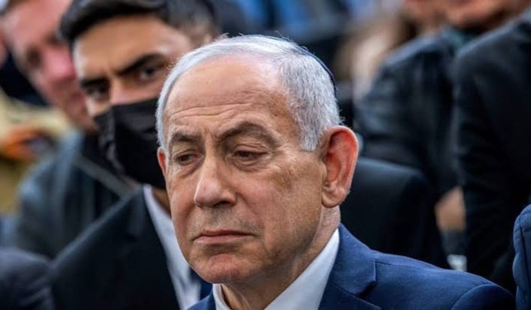 Kameralar önünde Netanyahu'nun yüzüne haykırdı: ''Çocuğumu sen öldürdün''