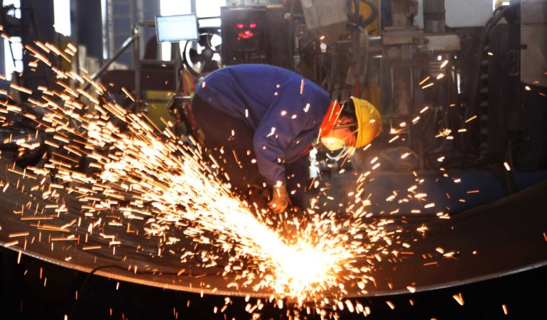 Sanayi üretim endeksi ağustosta azaldı