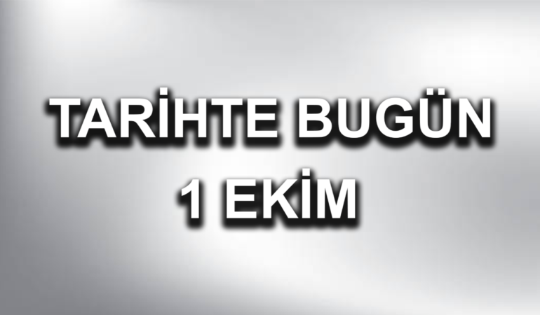 Tarihte bugün: 2 Ekim