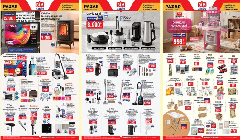 YARIN RAFLARDA! BİM’E ŞÖMİNE GÖRÜNÜMLÜ ELEKTRİKLİ ISITICI GELİYOR (BİM 4-10 EKİM)
