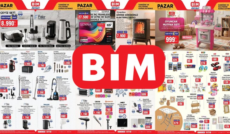 YETİŞEN ALIR! BUGÜN BİM’DE BU ÜRÜNLER KAPIŞ KAPIŞ GİDECEK (BİM 4-10 EKİM)